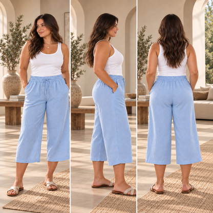 Promo 2x1 capris de lino