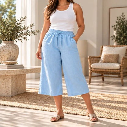 Promo 2x1 capris de lino