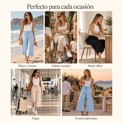 Promo 2x1 capris de lino